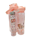 Set x3 botellas motivacionales salmón