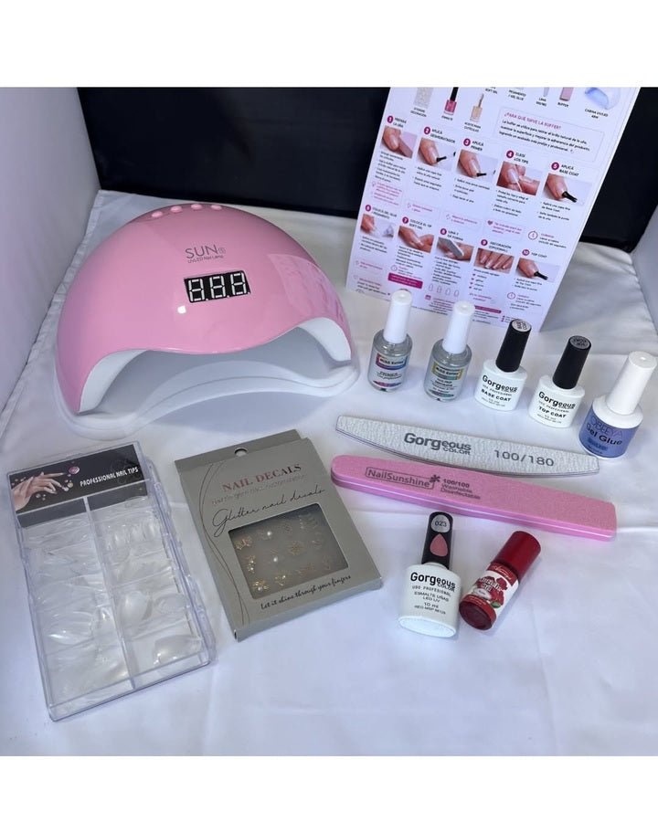 Kit completo soft gel con guia paso a paso