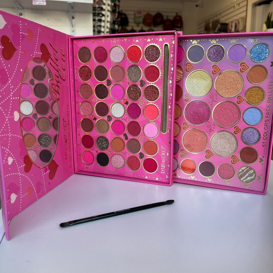 Paleta de sombras 61 colores