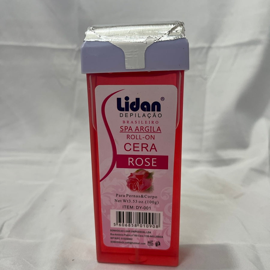 Cera depilatoria roll on rosas
