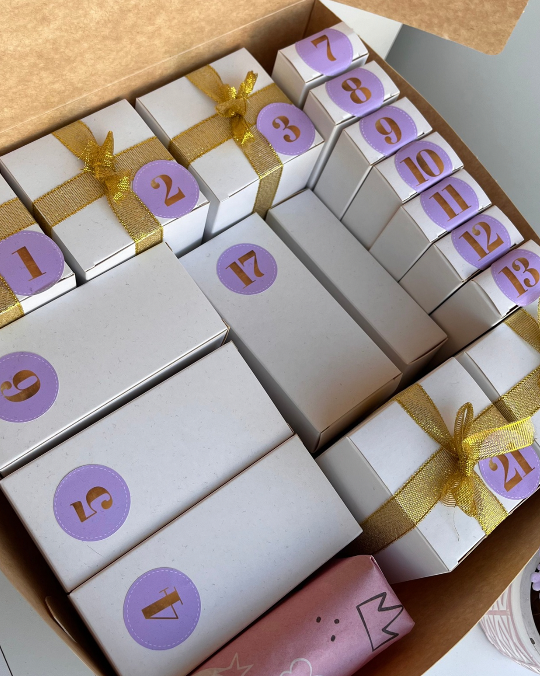 Calendario adviento 24 dias maquillaje skincare y perfumeria