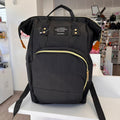 Mochila maternal negra