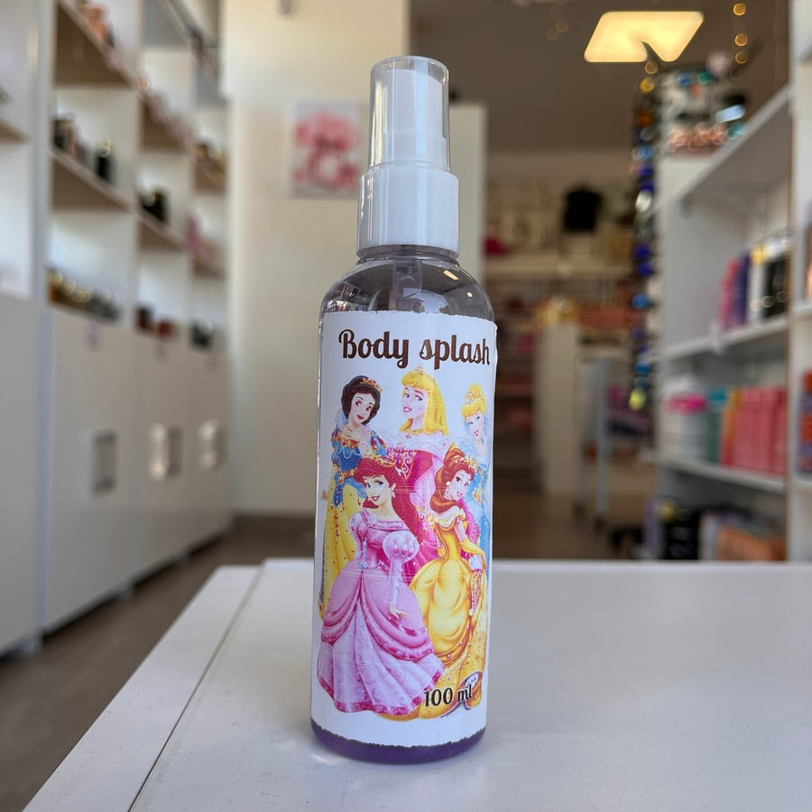 Body Splash glitter Princesas 100mL