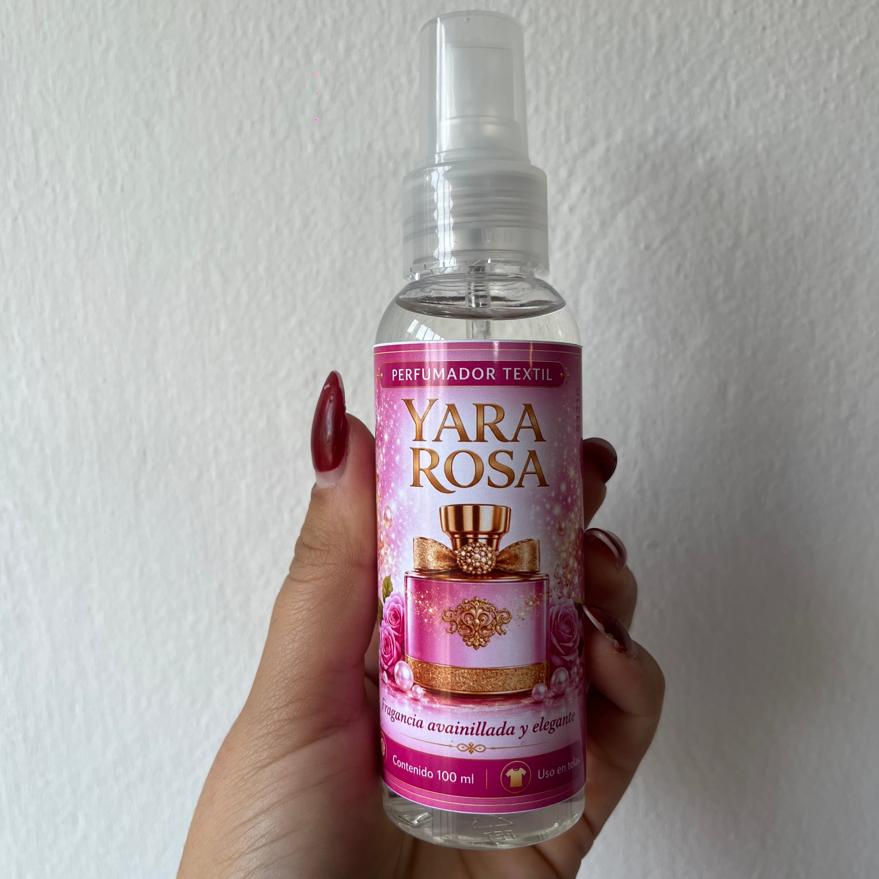 Perfumador textil Yara rosa 100mL
