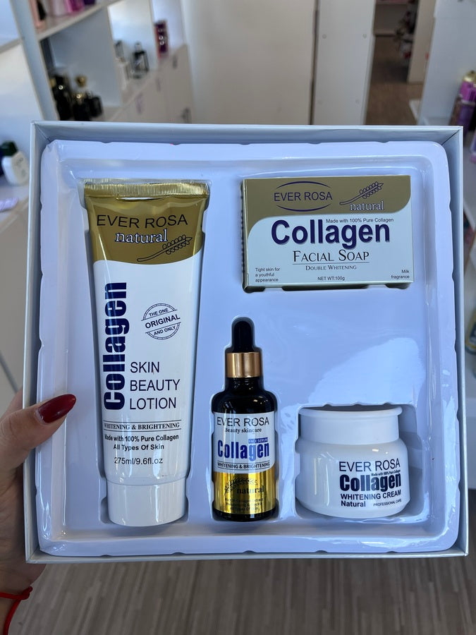 Kit completo skincare colágeno