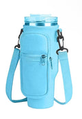 Bolso bandolera vaso Celeste