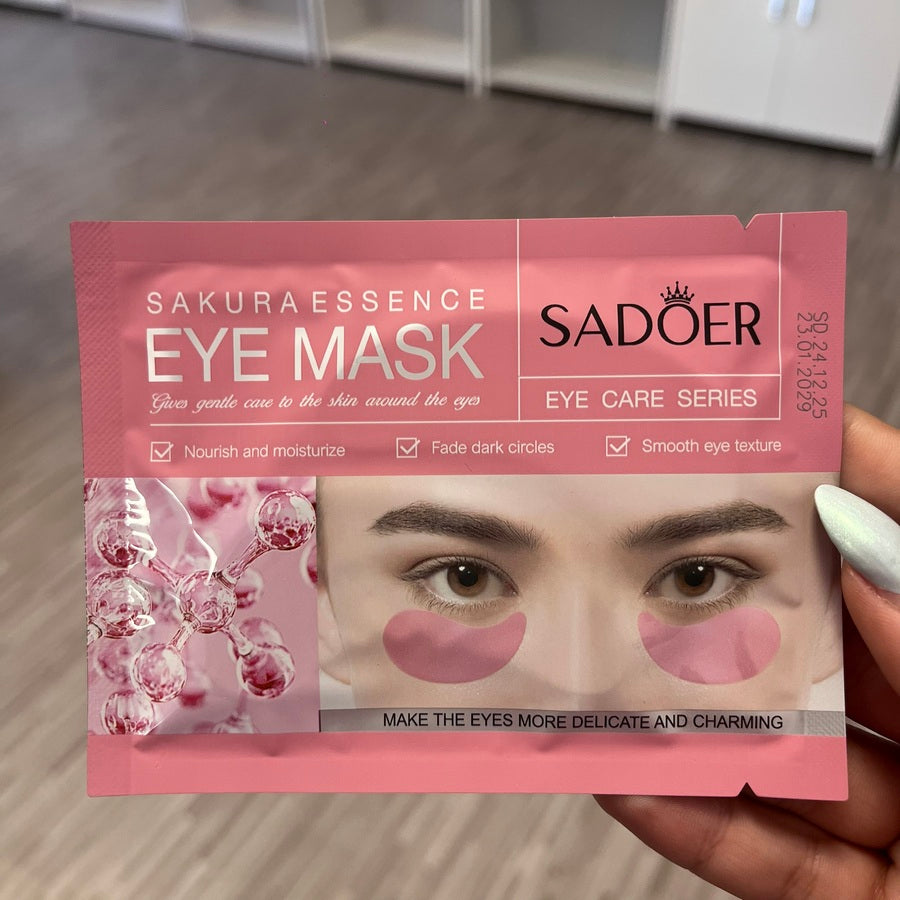Mascarilla para ojeras rosa