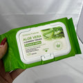 Toallitas desmaquillantes aloe vera 120 unidades