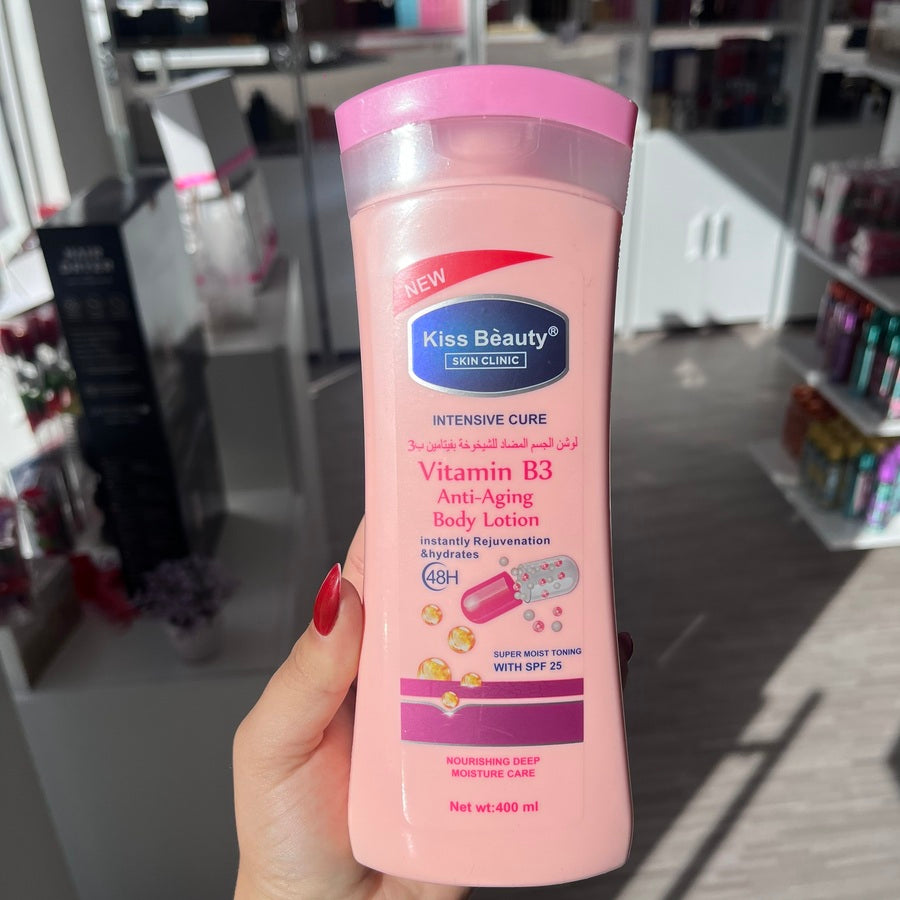 Crema hidratante corporal 400mL 48hs Vitamina B3