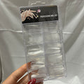 Tips uñas soft gel coffin x100pcs