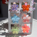 Set x6 pinzas flor