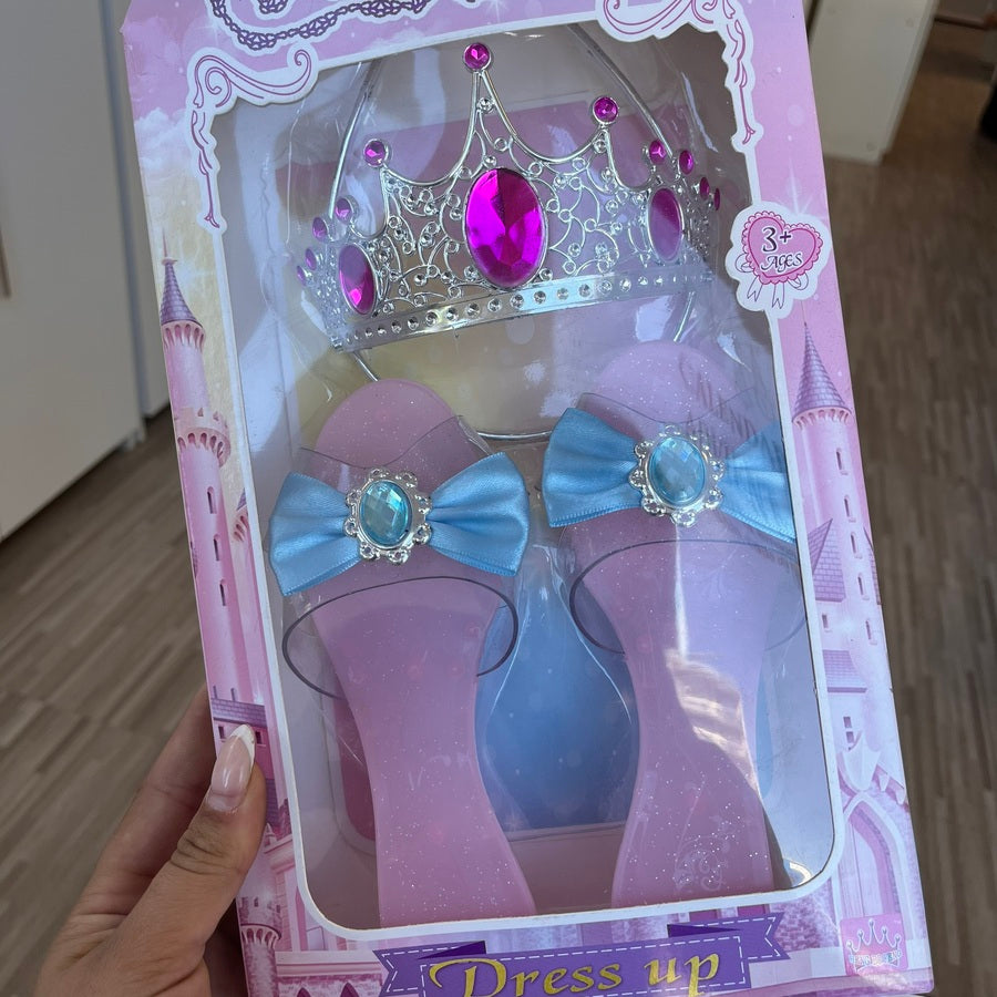 Corona + zapatos princesa