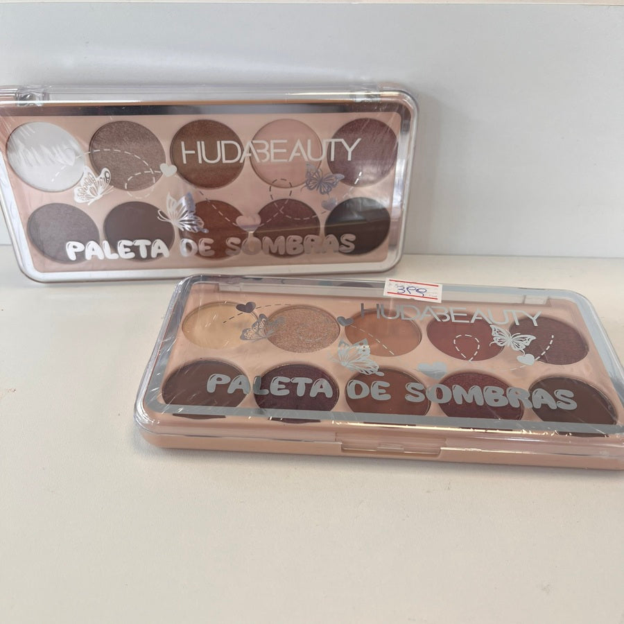Paleta de sombras x10 tonos