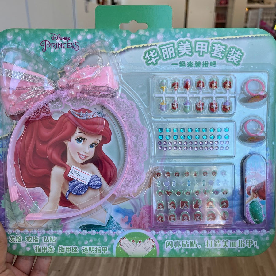 Set para niñas la sirenita