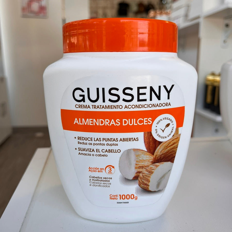 Baño de crema Guisseny 1kg almendras dulces