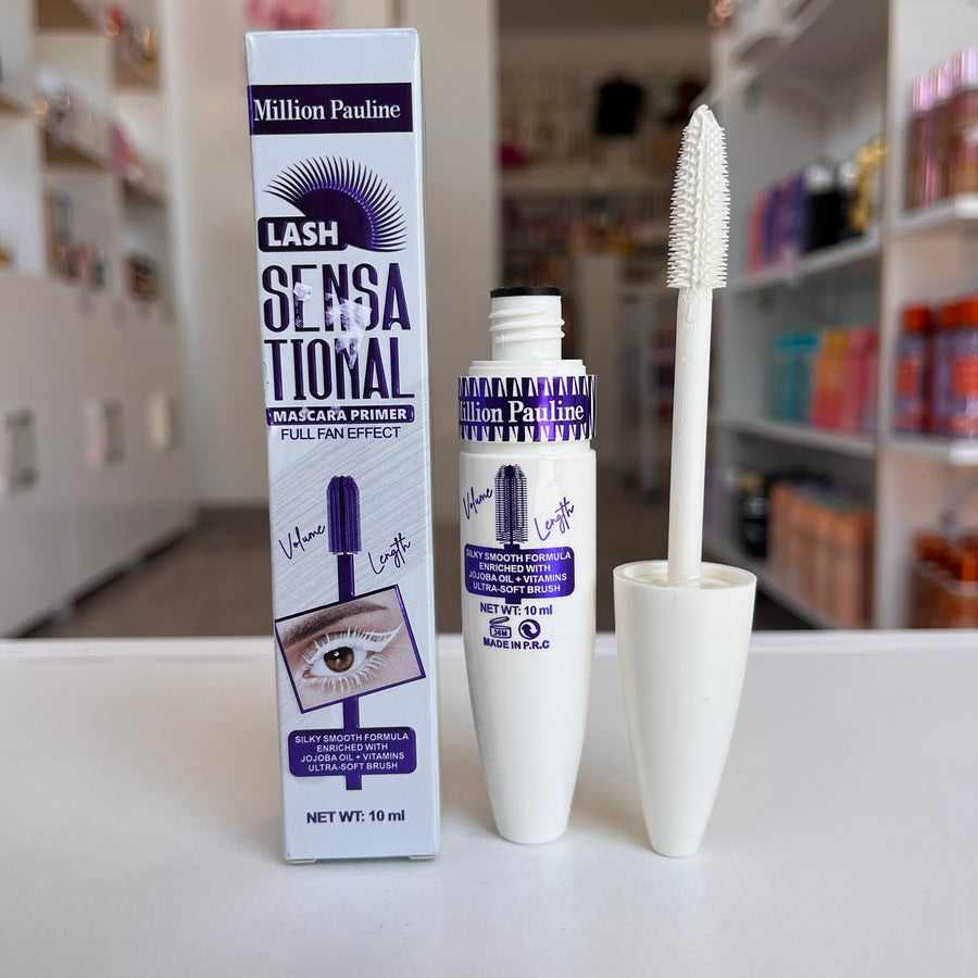 Mascara de pestañas blanco