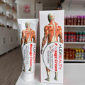 Crema para masajes musculares