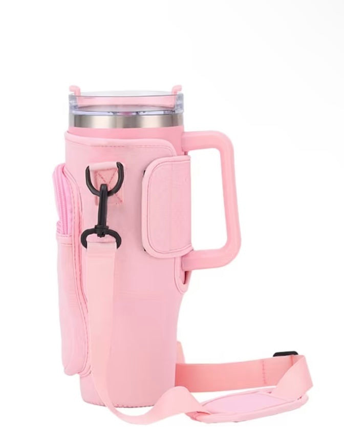 Bolso bandolera vaso Rosa