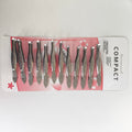 Pinza de cejas x1 unidad acero inoxidable