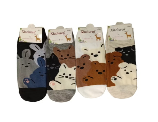 Soquetes animalitos docena