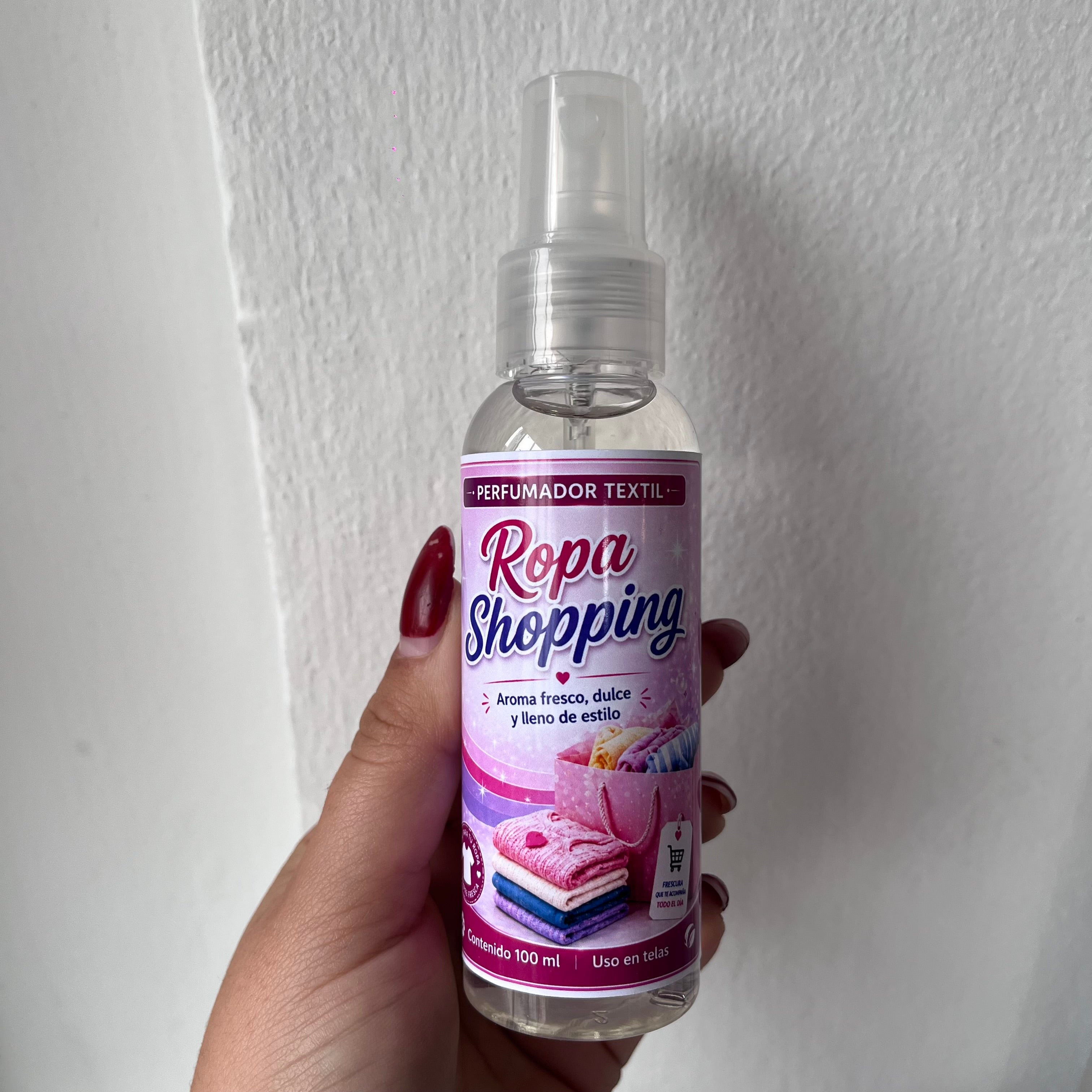 Perfumador textil Ropa Shopping 100mL