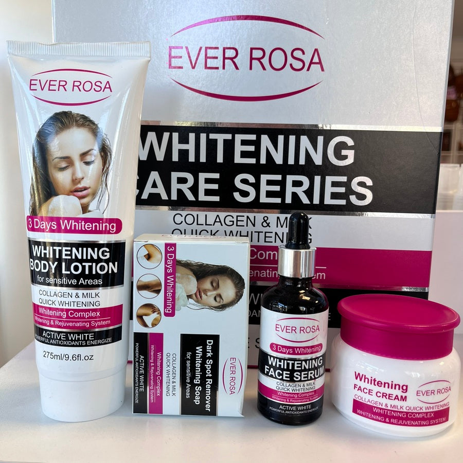 Kit completo skincare blanqueador