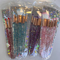 Set de brochas glitter