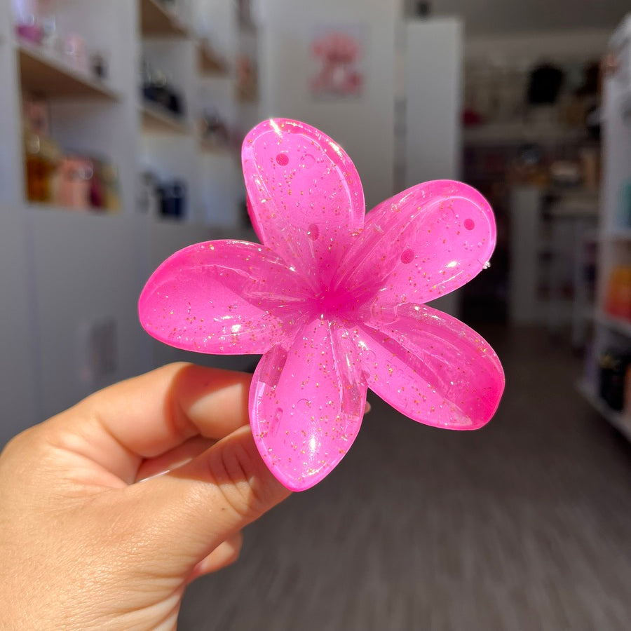 Pinza hawaiana glitter grande