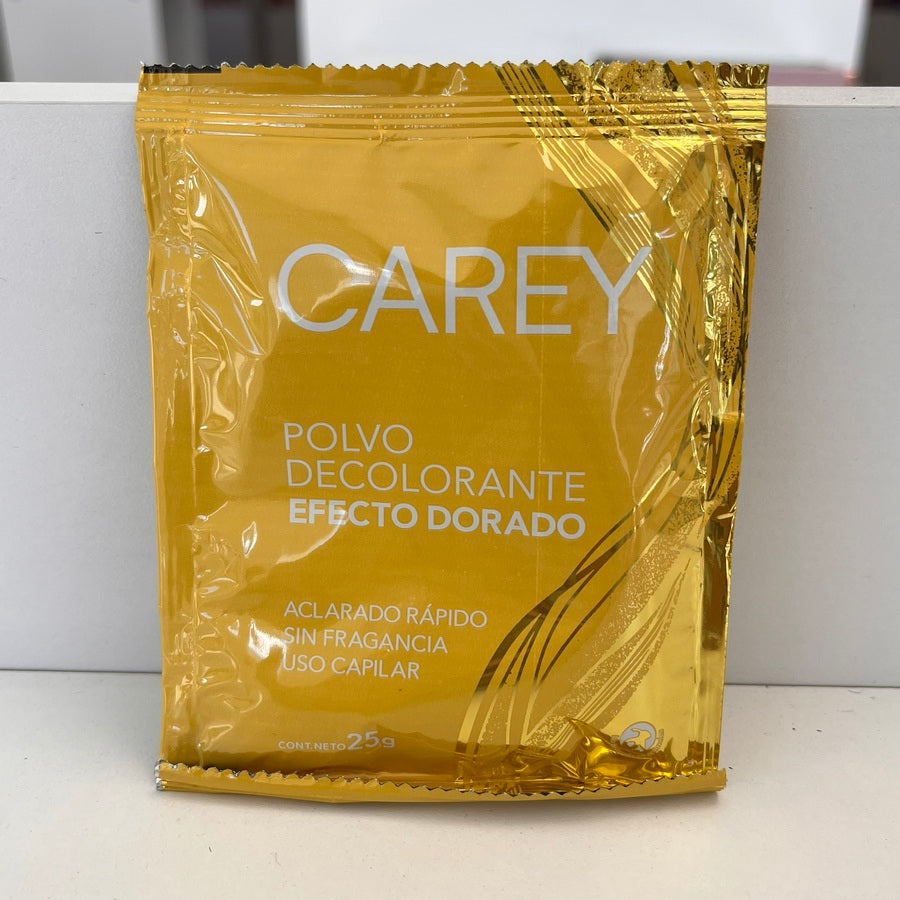 Polvo decolorante efecto dorado Carey 25g
