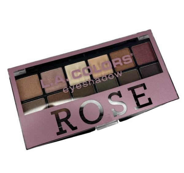 Paleta de sombras Rose 12 tonos