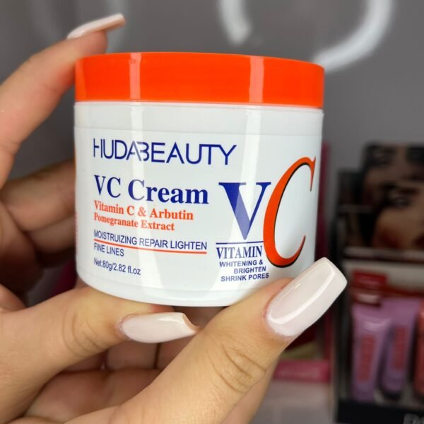 Crema hidratante facial vitamina C Hudabeauty