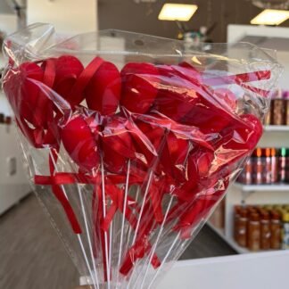 Set x12 corazones medianos