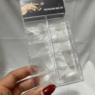 Tips soft gel almendras x100 pcs