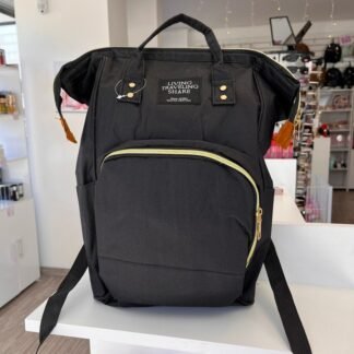 Mochila maternal negra