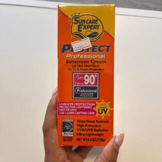 Protector solar  factor 90+