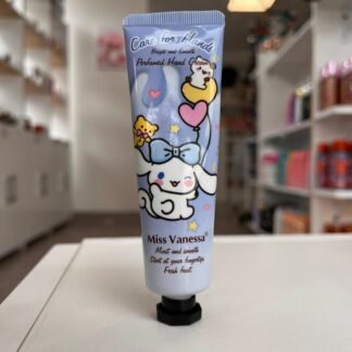 Crema hidratante manos Cinnamoroll celeste