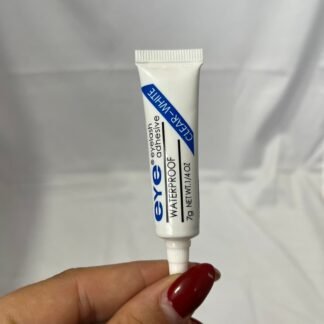 Pegamento para pestañas transparente