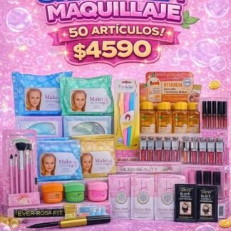 Promo revendedora maquillaje + skincare 50 articulos