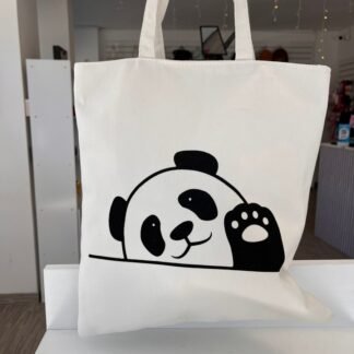 Tote bag panda