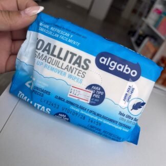 Toallitas desmaquillantes algabo