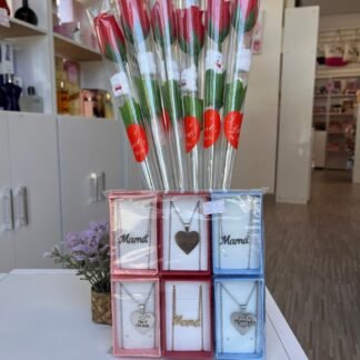 Promo 6 cadenitas + 6 flores mamá