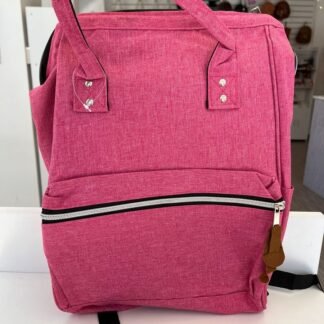Mochila maternal rosa