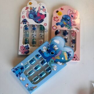 Uñas para niñas Stitch x1 unidad