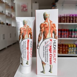 Crema para masajes musculares