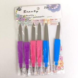 Lima de uñas de metal x1 unidad