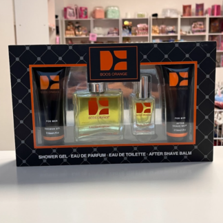 Cofre de perfumes de caballero + gel de ducha + crema