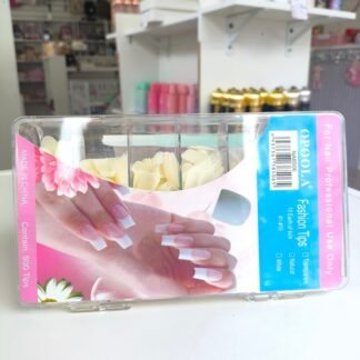 Tips para uñas color natural 500un