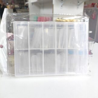 Tips para uñas transparentes 132u