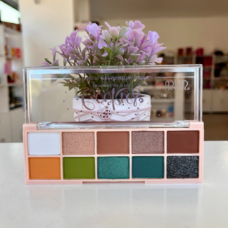 Paleta de sombras x10 tonos opción 1