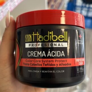 Crema tratamiento cabellos alisados y teñidos 370g